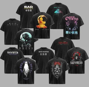 (Collection) Bad Omens Washed Tee  - ALL SIZES, Retro Music Tee, Rock Music Lover Shirt, Vintage Band Shirts Casual Comfort Cotton Fabric Fit Top , Top Men's and Women's Clothing .