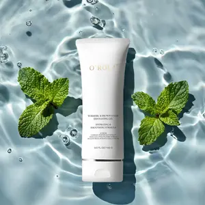 OROLA Turmeric & Brown Sugar Exfoliating Gel for Purifying Skin - Gentle Exfoliator & Complexion Renewal Pads - Face Care Products