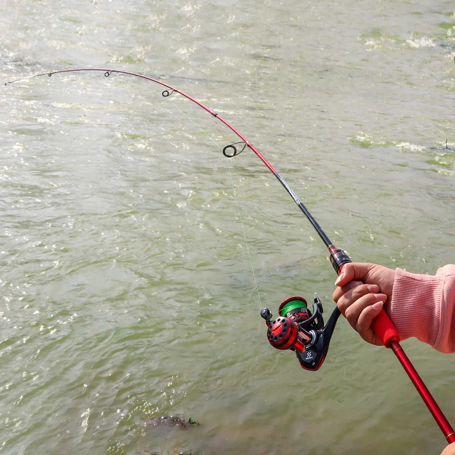 Sougayilang Fishing Combos, 4-12LBS Two Pieces Light Weight Pole With 12+1BB High Speed Smooth Powerful Gear Combo, Avaliable For Freshwater Saltwater, Spinning Fishing Combo - TikTok Shop Sougayilang Fishing Combos, 4-12LBS Two Pieces Light Weight Pole With 12+1BB High Speed Smooth Powerful Gear Combo, Avaliable For Freshwater Saltwater, Spinning Fishing Combo - TikTok Shop