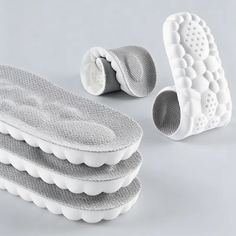Orthopedic Support Insoles for Women & Men - Cushioned, Breathable Foot Pain Relief