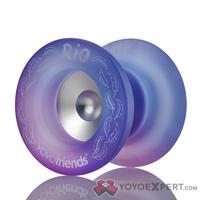 Translucent Blue / Purple Fade w/ Silver Hub