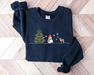 Christmas Snowman Sweatshirt, Christmas Sweatshirt, Snowman Shirt, Snowman T-Shirt, Christmas Crewneck, Christmas Shirts for Women