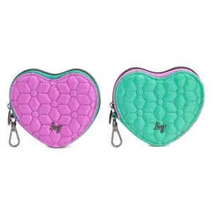 Lug Classic Heart Pouch Key Chain Set of 2