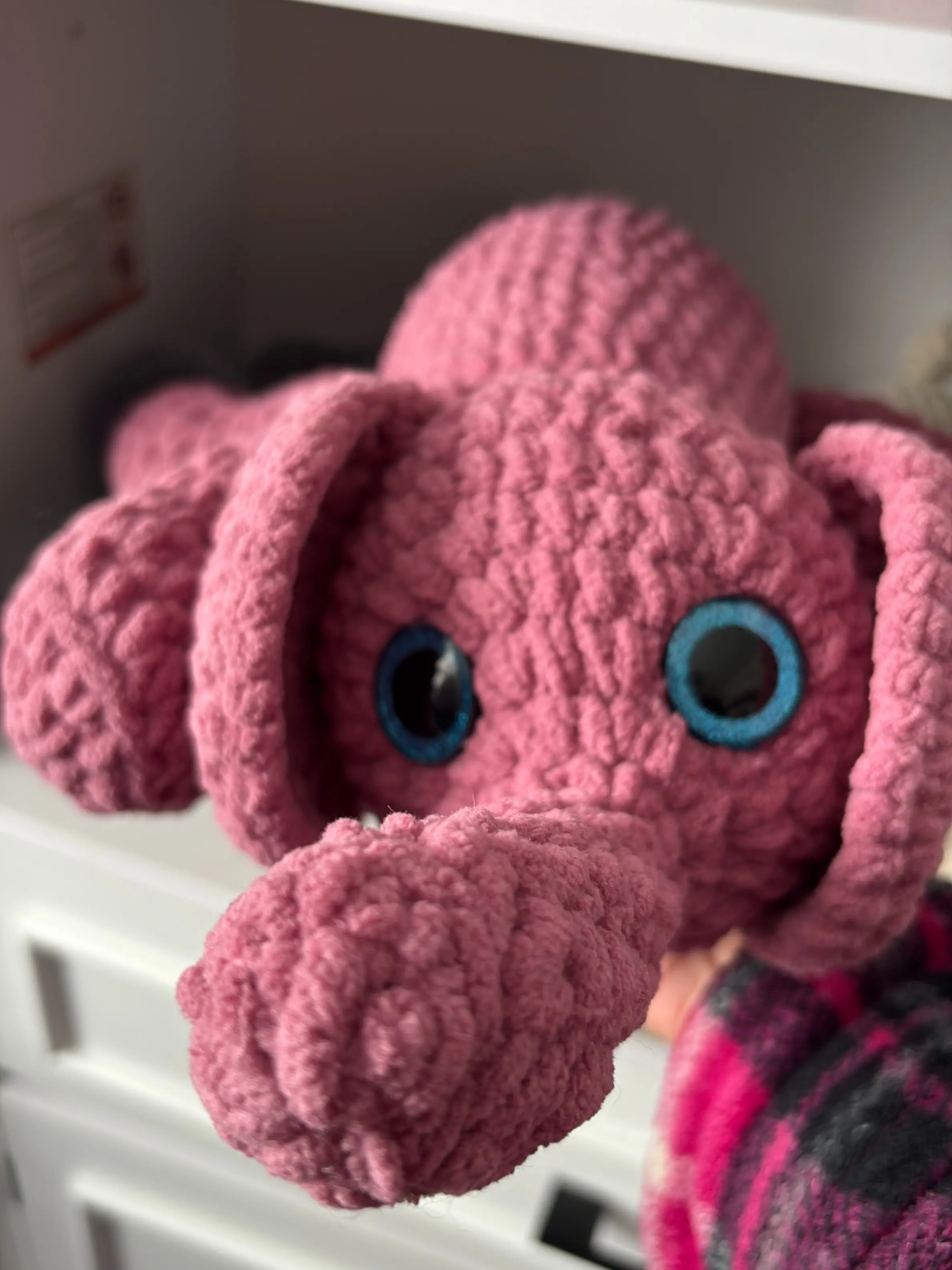 handmade elephants, stuffed animals, toys, plushy