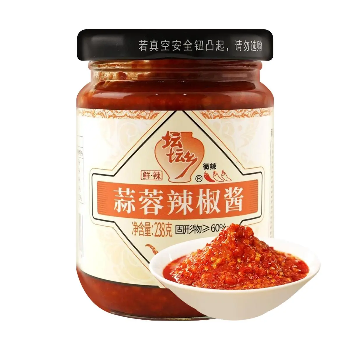Tantanxiang Garlic Chili Sauce - Spicy Flavor 238g - Hunan Specialty - Perfect for Noodles & Rice Tantanxiang Garlic Chili Sauce - Spicy Flavor 238g - Hunan Specialty - Perfect for Noodles & Rice