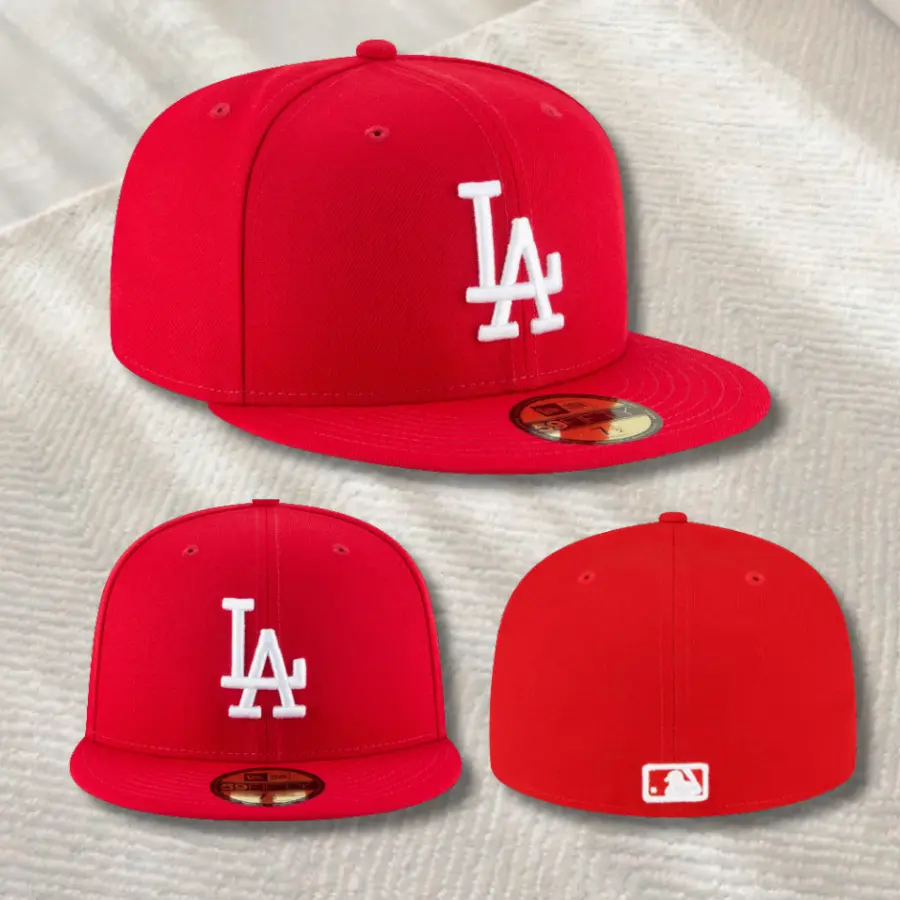 New Era MLB 59FIFTY Fitted Cap, New York Yankees, Los Angeles Dodgers, Atlanta Braves, Boston Red Sox, Chicago White Sox,Houston Astros Baseball Hat, Side Patch Collector Edition, Flat Brim Streetwear Hip Hop Fashion, Gorras, Gorra Beisbol, TikTok Viral