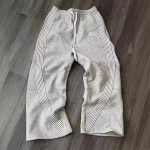 Unisex Striped Straight Leg Sweatpants – Hip Hop Streetwear
