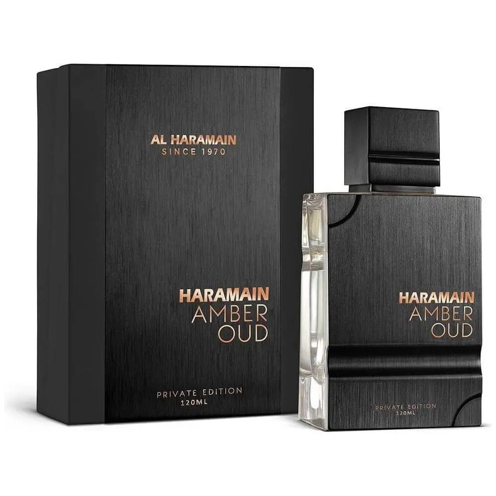 AL HARAMAIN Amber Oud Private Edition Unisex Eau de Parfum - 4.0 fl oz Aromatic Woody Fragrance with Oud, Amber, Cedar Notes & Fragrance Perfume Scent, Limited Edition, 10Ml, Liquid