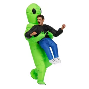Halloween Party Activity Outdoor Funny Astronaut Inflatable Suit Alien Hugging Inflatable Suit