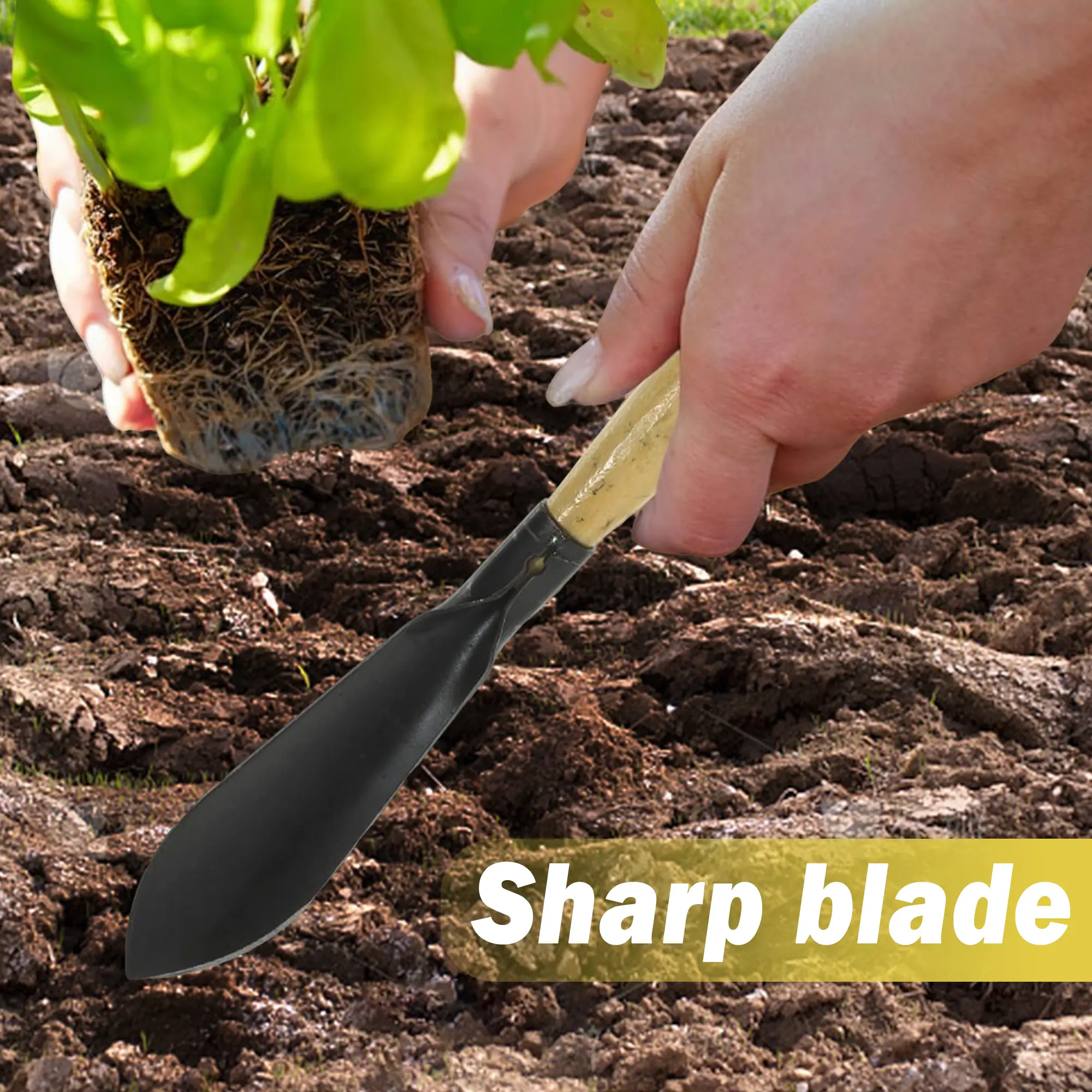 Comfort Solid Wooden Handle