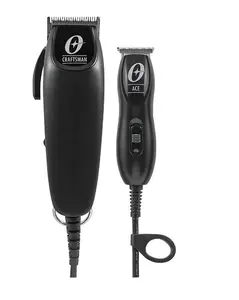Oster Professional Combo Hair Cutting Kit Including Craftsman Adjustable Mag Clipper & Ace Mini Trimmer T Blade Clipper Finisher