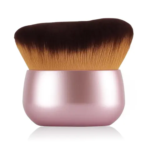 Extra Large Self-Tanning & Makeup Brush - Pink Rose Gold Ergonomic Design, Luxurious Bristles, Wet Dry Use for Foundation, Bronzer, Blush, Concealer, Leg Makeup, Full Body Application, Ideal for Beginners
