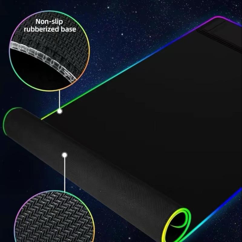 MagSafe Wireless Charger for Mobile Phones RGB Illuminated Gaming Mouse Pad with Ultra-Large Surface Competitive Gaming App Control