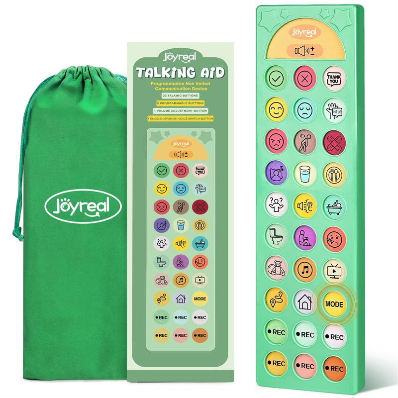 Joyreal Bilingual AAC Device for Autism Non Verbal Communication Tools ...
