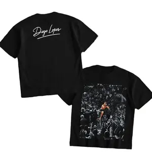 Diego Lopes Noche UFC Heavy Cotton T-Shirt Diego Lopes Graphic Tee UFC Combat Sports Fan Shirt MMA Fight Night Shirt Gift for Men Women American Made Fightwear B