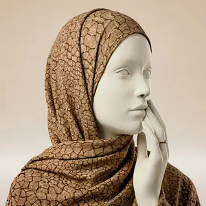 Desert Earth Printed Modal Hijab
