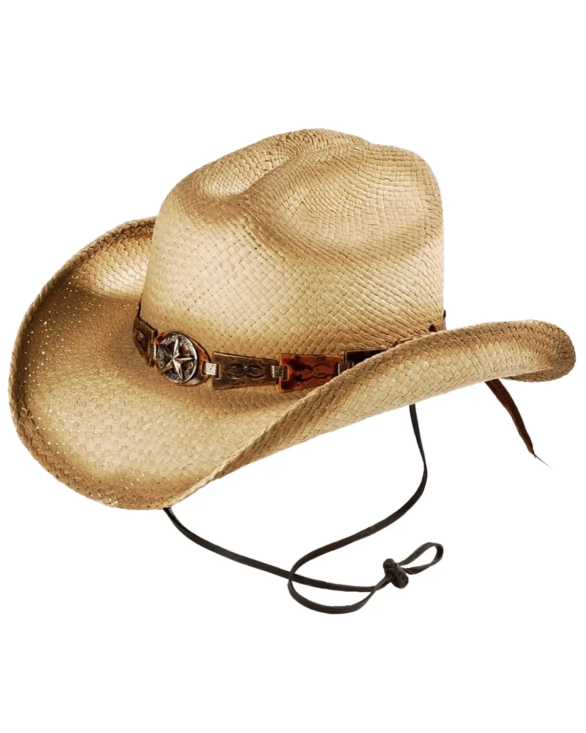 Bullhide Unisex Bulllhide Star Central Straw Cowboy Hat - 2208
