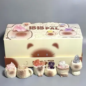 Mini Kitty Meow Natural Crystal blind box