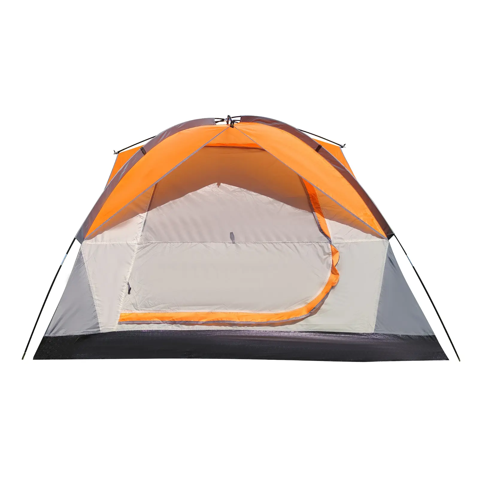 IFAST 2-3 Person Lightweight Portable Tent, Double-Layer Dome Camping Tent, 210T Polyester Wind Resistant Waterproof Design for Hiking, Wind Resistant Tent