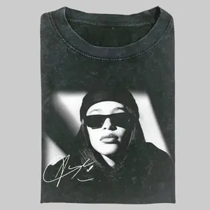 Comfort Colors Aaliyah Classic Tee, Vintage 90s Bootleg Rap Tee Style, Aaliyah Sweatshirt Womenswear Top Streetwear