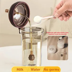 Flip-top Baby Bottle for Newborns, PPSU with Handle, Anti-Colic, BPA Free, 3 6 10 12 24 Months,Different Types of Nipple, Suitable for Different Months #dealsforyoudays  Ages Baby, 240ml, Find Your Jun #cozyvibes