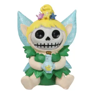 Furrybones Tinker Bell Fairy With Pixie Dust Skeleton Figurine Furry Bones