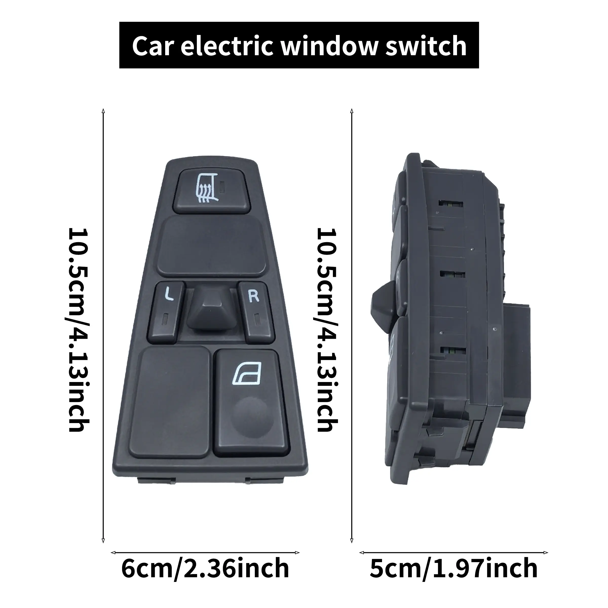 2004-2012 Volvo Truck Glass Switch Oe: 20752922, Fits Fh12/fm/vnl/vn Series, Car Electric Window Switch, Automotive Replacement Part, Car Accessories, Vehicle