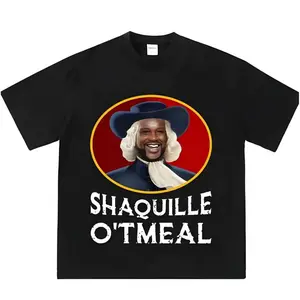 Shaquille Oatmeal Golf T-Shirt for Men & Women – Funny Meme Streetwear Unisex Humor Tee, Perfect Gift