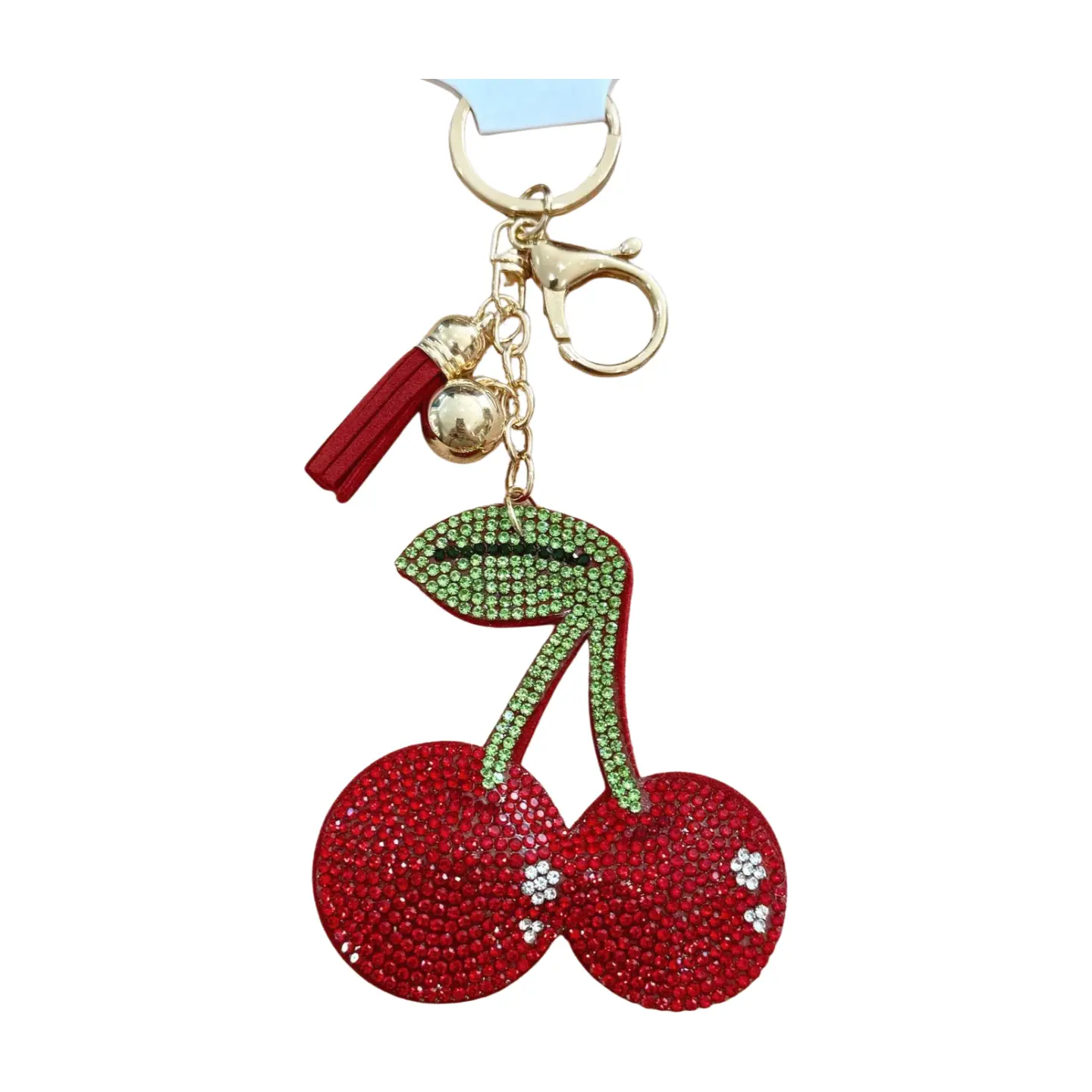 Red Cherries, Gold Hardware