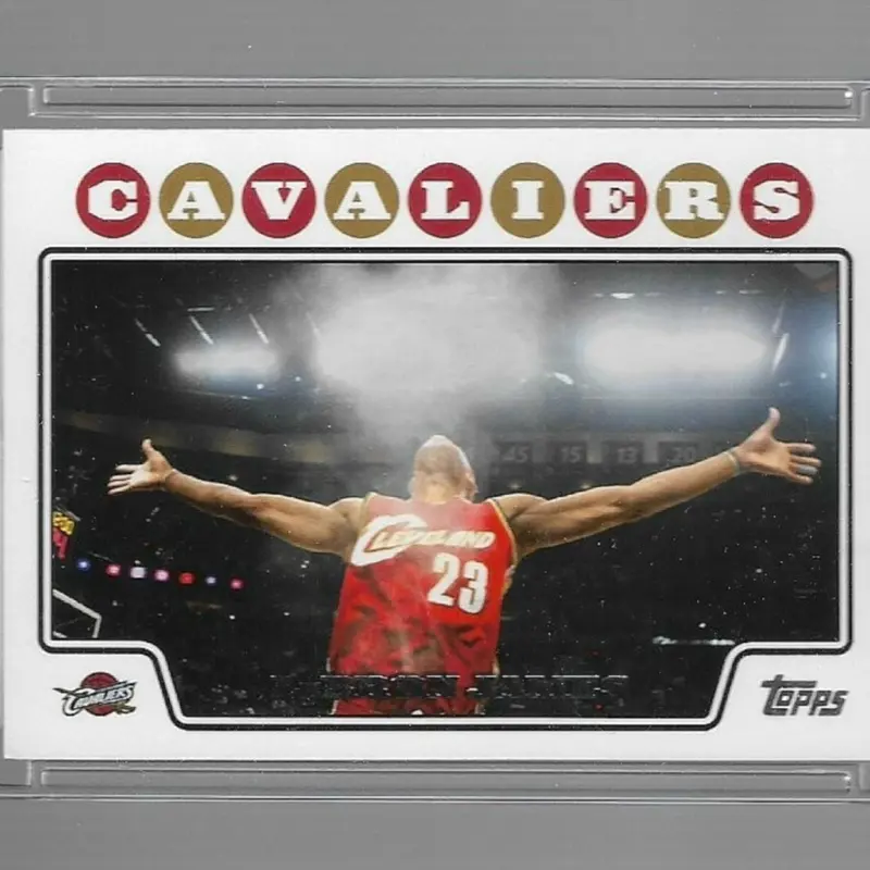 Collectible Sports Cards, 2008-09 Topps - LeBron James #23 Sports Trading Card