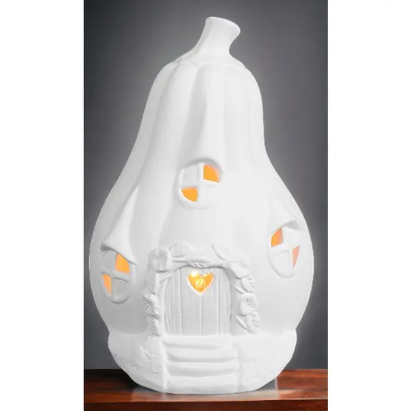 Lighted Gourd Fairy Cottage