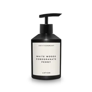 ENVIRONMENT Inspired by 5-Star Hotels ARH Lotion, 300ml Luxury Scented Lotion (White Woods | Pomegranate | Peony) Bathroom Luxury, Men & Women High-End Body Lotion, Hand Cream, Dry Skin Treatment