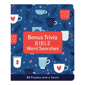 Bonus Trivia Bible Word Searches: 99 Puzzles with a Twist! Paperback Compiled by Barbour Staff - Activities