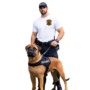 Bullmastiff Security Co. Unisex T-Shirt – Big Dog Lover Shirt