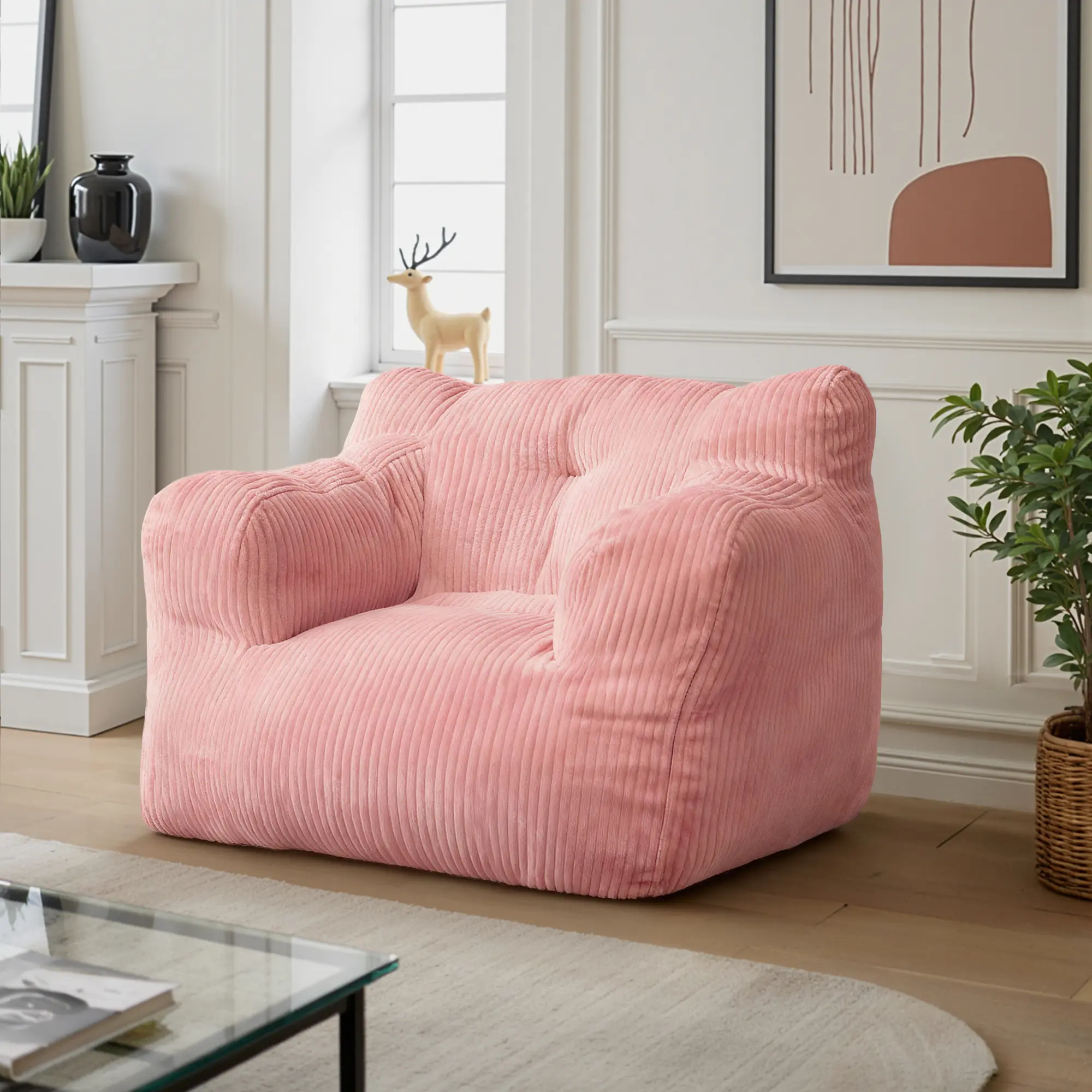 Single sofa-Pink