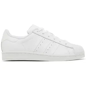 adidas Superstar Triple White GS Fashion Shoes New