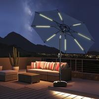 【HY11LS】Solar Light Strips-Navy-No Base