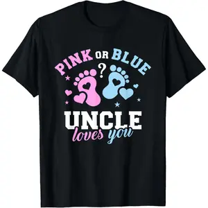 Gender reveal uncle T-Shirt