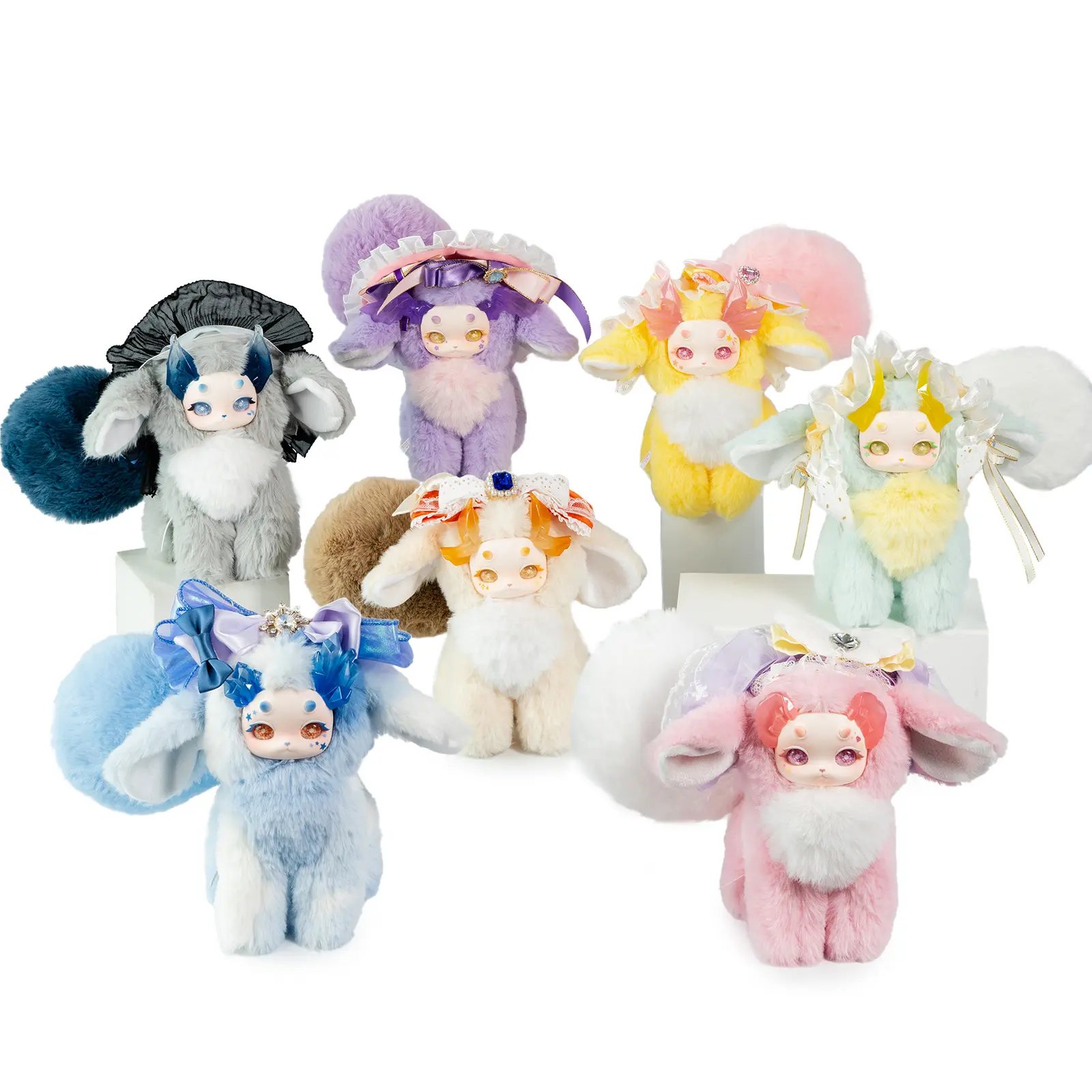 Tutulong Third Generation Fantasy Biology Colorful Crystal Series Plush Blind Box