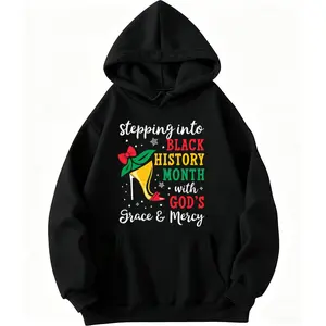 Soft Breathable Long Sleeve African Hoodies – Perfect Black History Month Group Gift