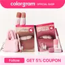 Colorgram Nude Blur Tint Lip Trio Kit – K-Beauty Makeup | Soft Matte Lip Stain + Lip Liner | Powdery Finish | 2-in-1 Lip & Cheek | Lightweight & Buildable I summervibes