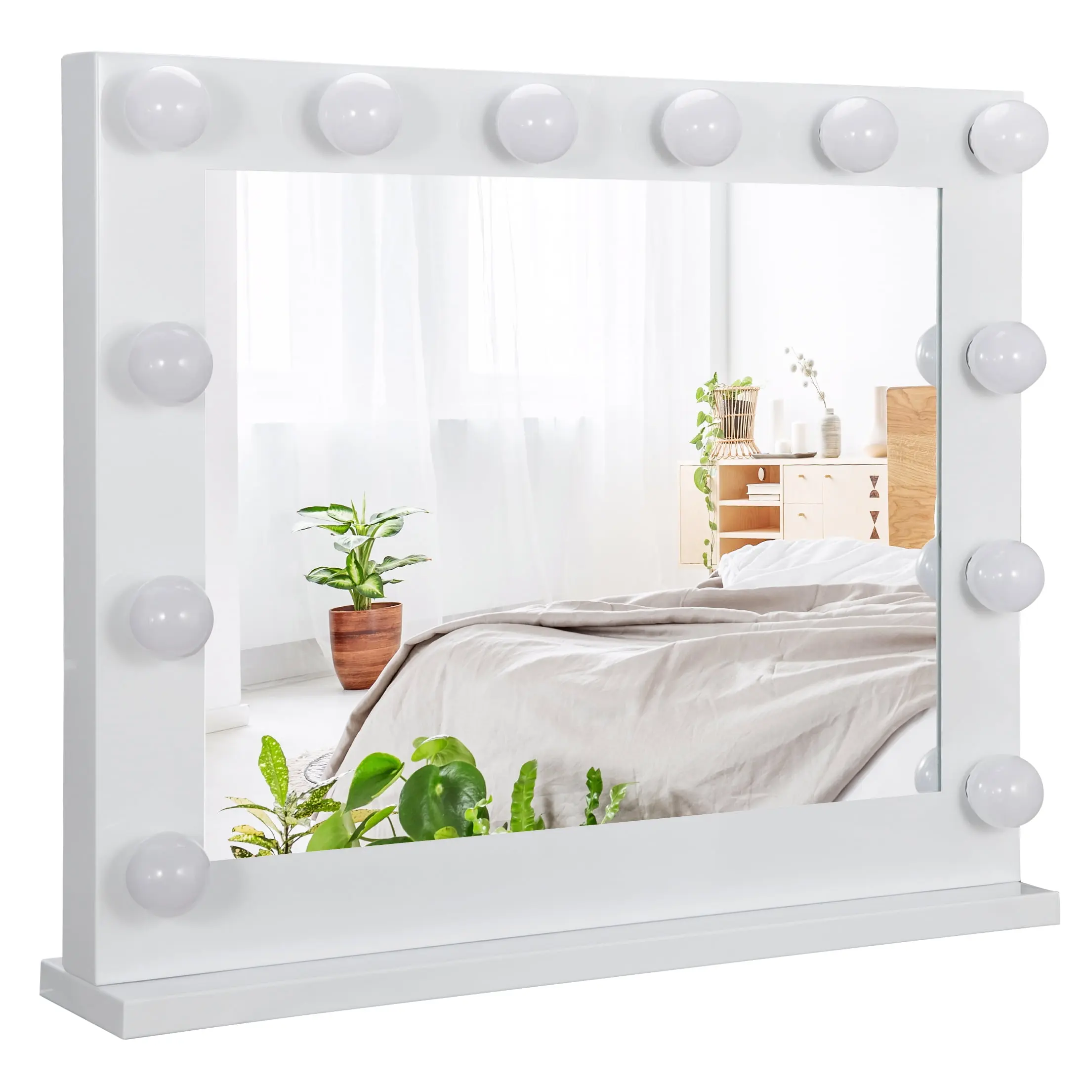 SuperDeal Vanity LED Mirror Light Kit for Makeup Hollywood Mirror 12 LED Bulbs + 2 Spare Bulbs with Back Hanging Hooks,back to school,back to school haul