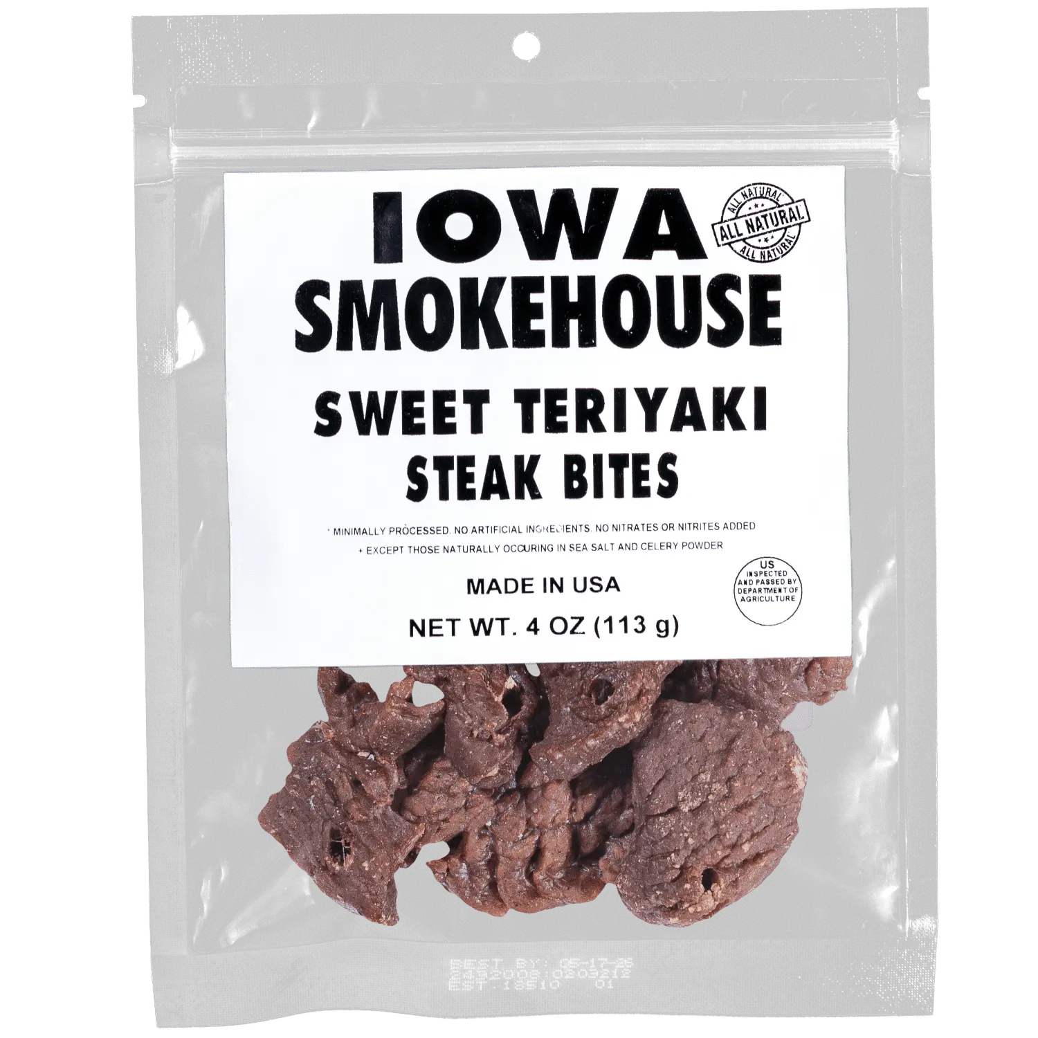 4 oz Steak Bites Sweet Teriyaki