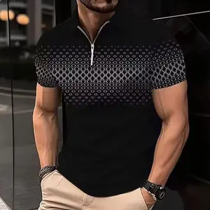 Men's Comfortable Polo Shirt for Work or Evening Out - Stylish Top - Underwear, Human