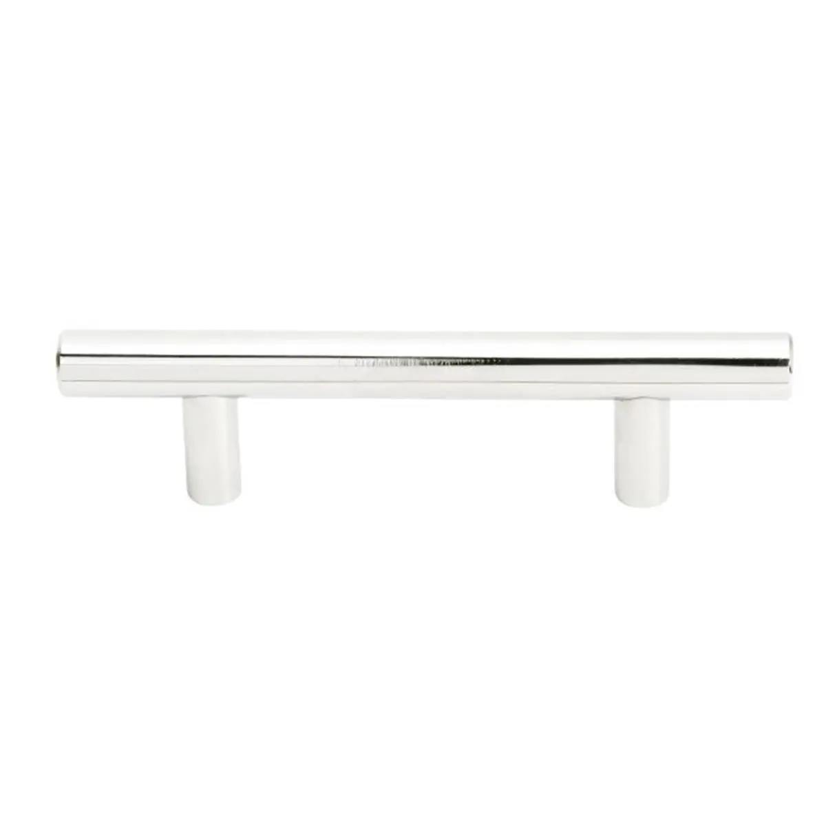 Emtek 86365US26 Contemporary 12 in. Metal Brass Bar Pull - Bright Chrome Door Handle, 12' CTC Modern Home Improvement Hardware