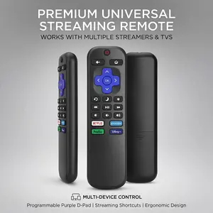 Remote for Roku TV, 2-Pack Replacement for Roku TV Remote Compatible for TCL Roku/Onn Roku/Hisense Roku/Philips Roku/Sharp Roku/Westinghouse Roku/Insignia Roku TV [Remote Control for Roku TV Only]