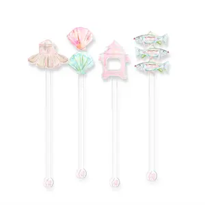 Acrylic Summer Stir Sticks