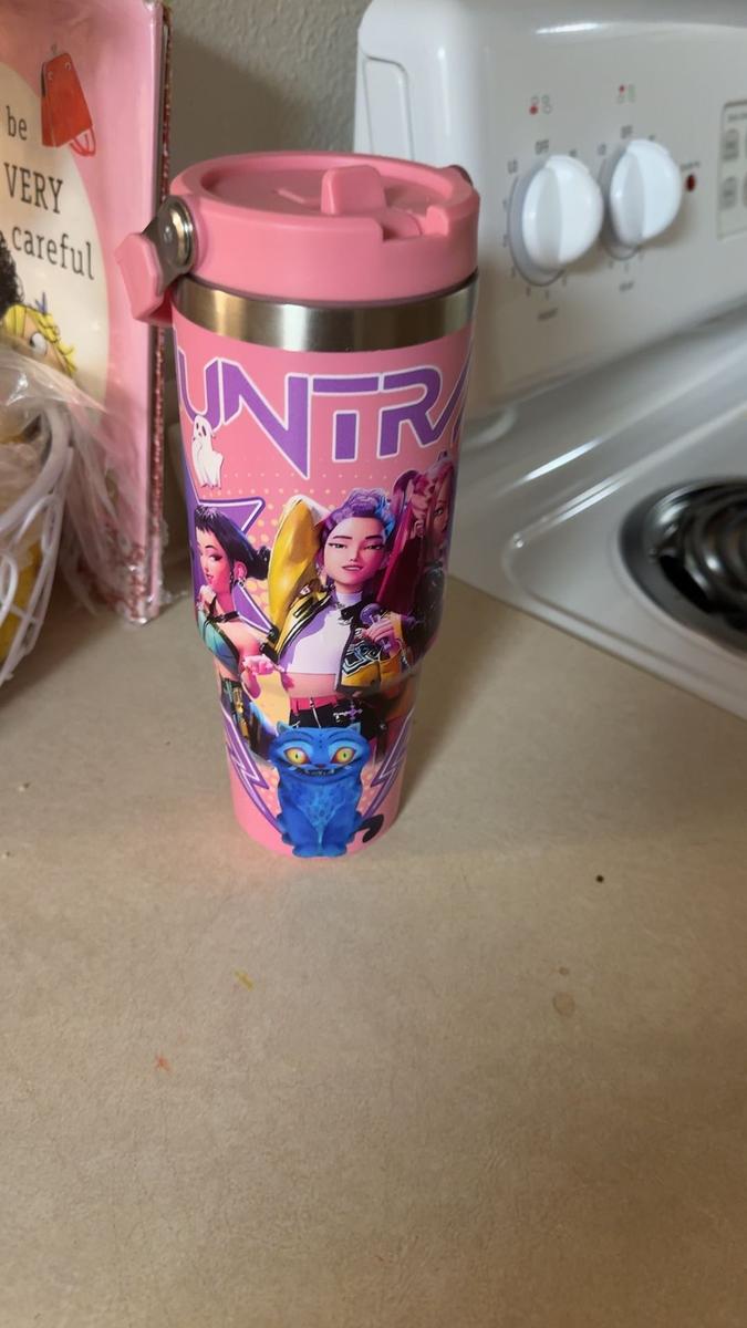 Item: Stainless steel water bottle, Pink