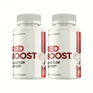 2 Pack Red Boost-Red Boost Blood Flow Support Pills-Red Boost - 120 Caps