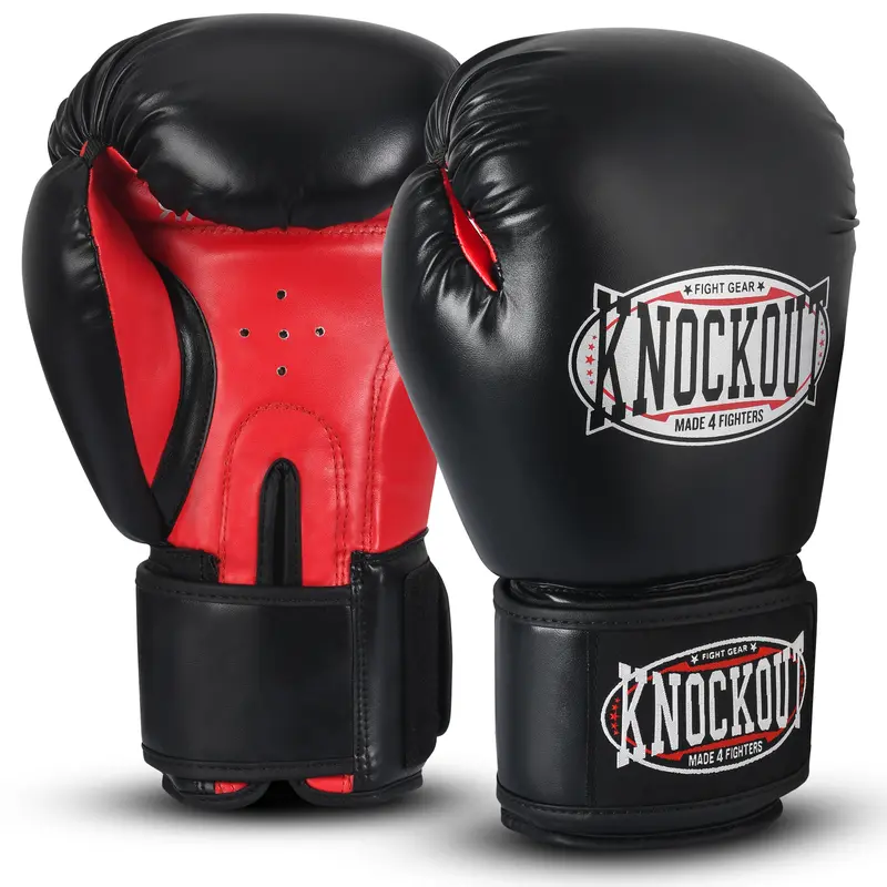 Gel Boxing Gloves For Men Women, Muay Thai MMA Kickboxing Home Gym Training, Sparing Gloves Pair with Premium Ventilated Palm